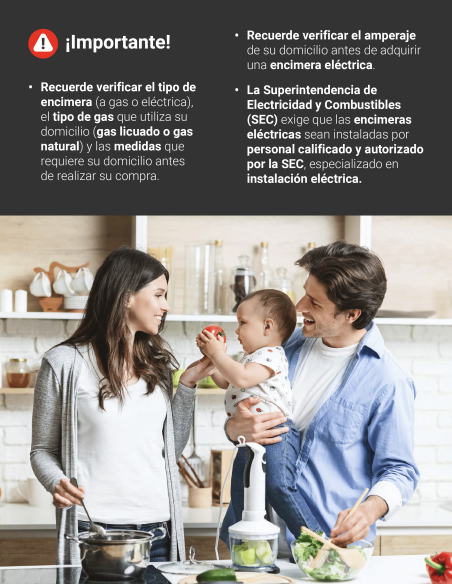 Duo Cocina Strom Electric