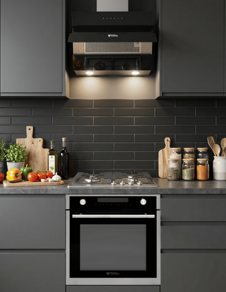 Kit Cocina Sky Twin Black