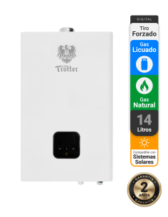 Calefón ATMD 14 Litros Tiro Forzado Digital