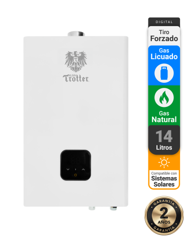 Calefón ATMD 14 Litros Tiro Forzado Digital