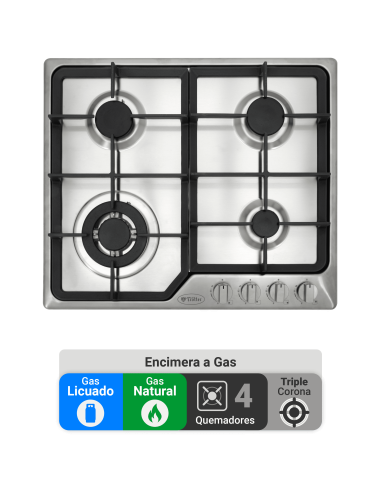 Encimera Gas Natural Albin Trotter Professional...