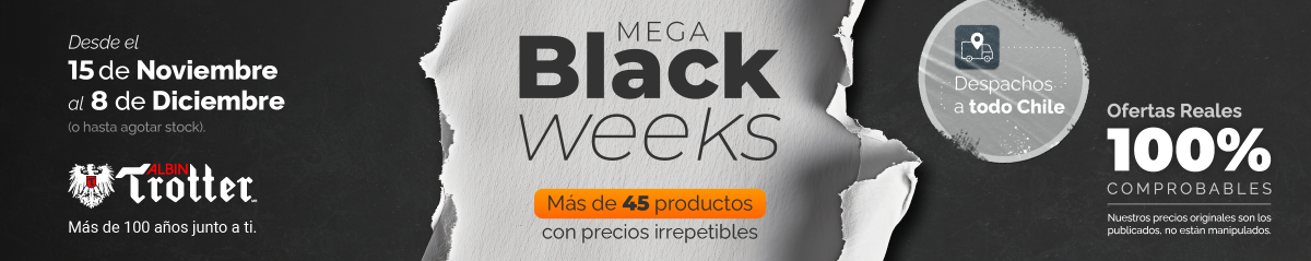 Ofertas Mega Black Weeks