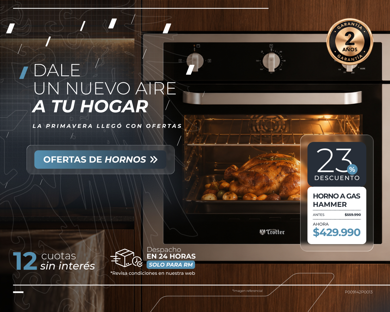 Promoción Horno Hammer N25 Albin Trotter