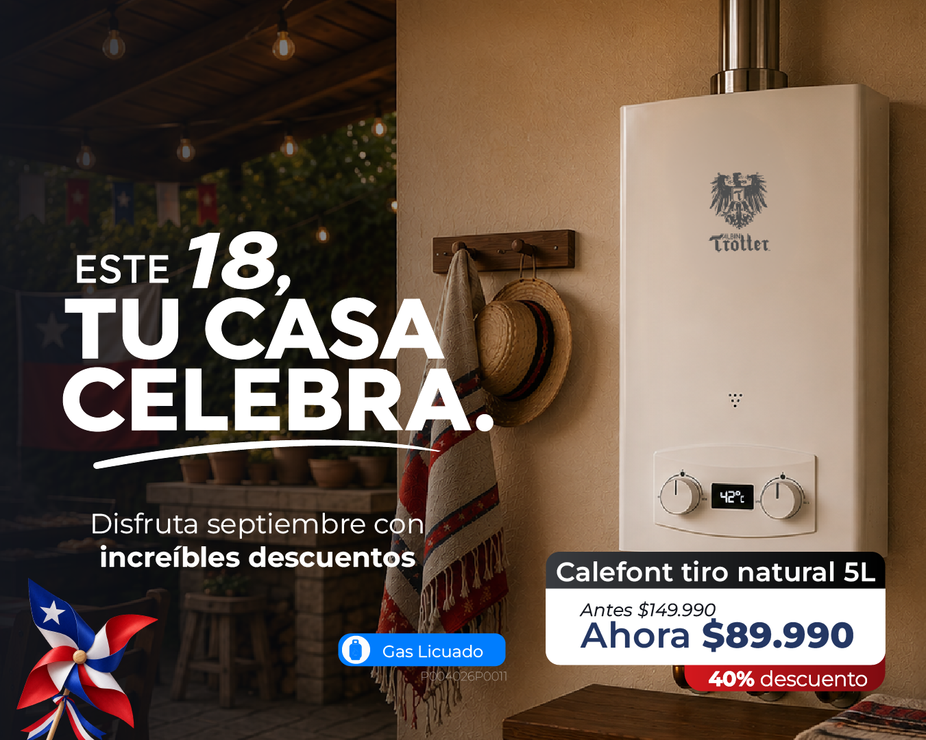 Promoción de calefonts Albin Trotter